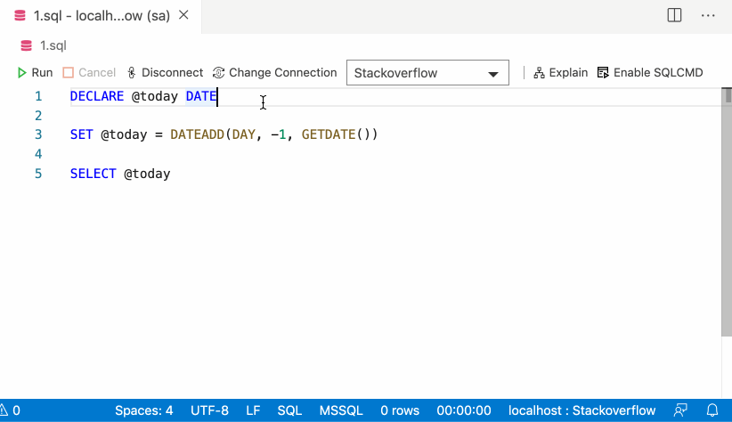 Not able to create user defined function in Azure Synapse Studio - Stack  Overflow